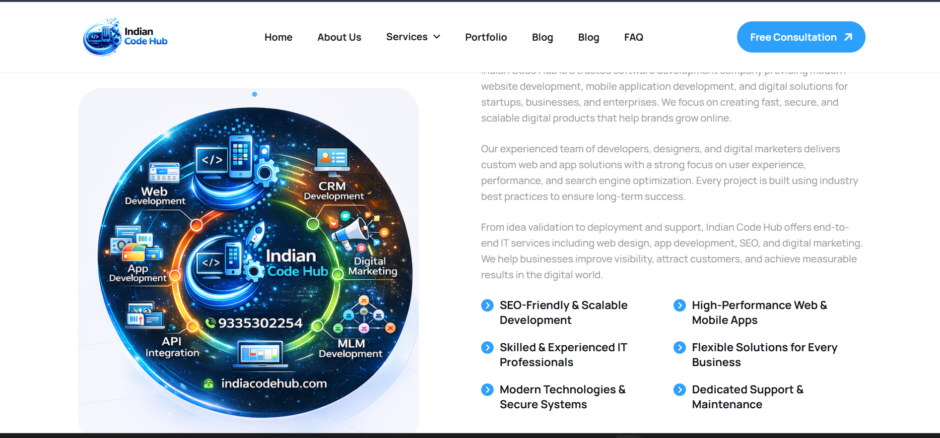 Indian Code Hub Official Website